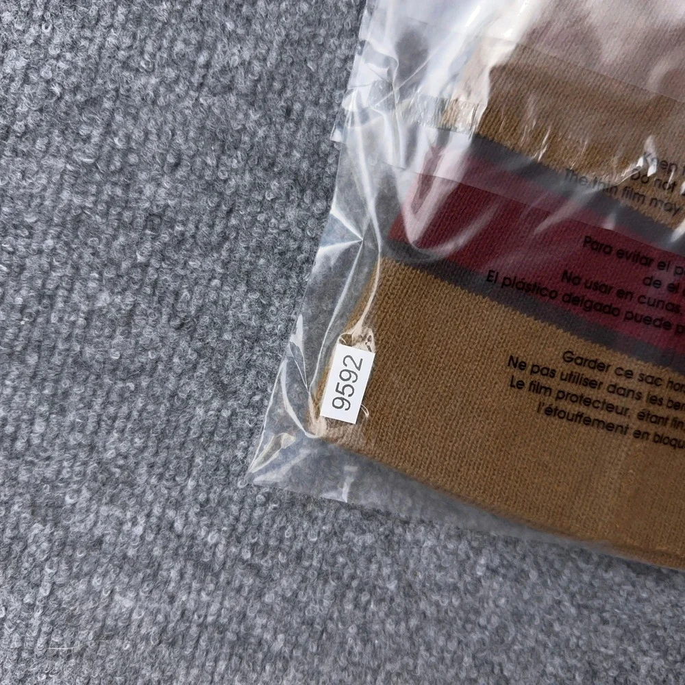 Carhartt A365 Striped Knit Hat Men One Size Brown Beanie Embroidered Workwear